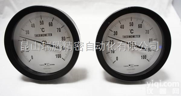 T型1/2，<em>100</em>×<em>100</em>℃  室内用双金属<em>温度计</em>T型1/2，<em>100</em>×<em>100</em>℃，L＝150