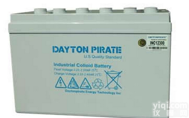 <em>美国</em>DAYTONPIRATE<em>蓄电池</em>技术<em>参数</em>