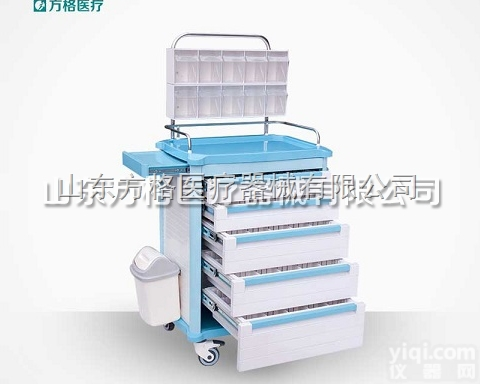 FG-C-01  多功能<em>医用</em>ABS<em>麻醉</em>车，<em>方格</em>厂家直销