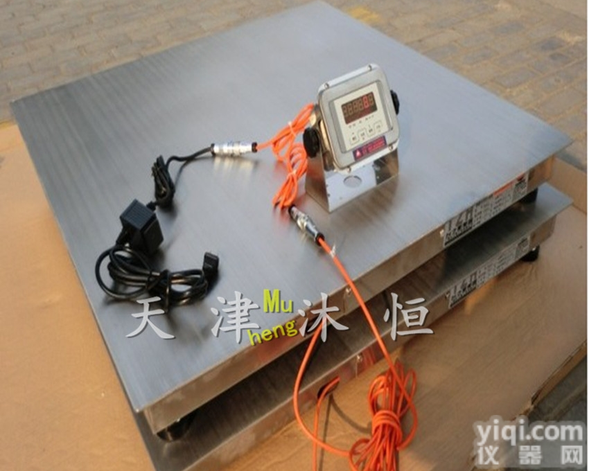 <em>食品厂</em>1吨<em>防腐蚀</em>地磅-304不锈钢地磅秤