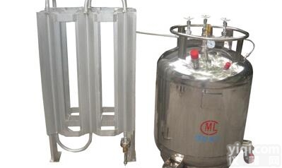 YDZ-100配<em>汽化器</em><em>液氮</em>罐
