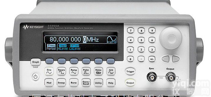 安捷伦33250a<em>信号源</em> 80兆<em>函数</em>发生器