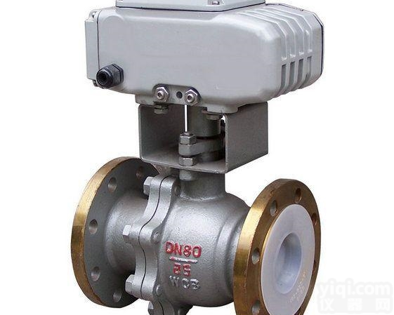 <em>Q941F46</em>电动衬氟<em>耐腐蚀</em>球阀