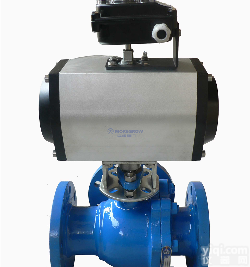 Q644F Q645F  <em>气动</em><em>三通</em><em>球阀</em>（型号：Q644F Q645F）