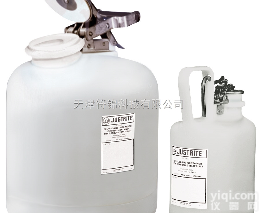 12765  <em>废物</em>罐|Justrite<em>废物</em>罐_19L自动关闭式<em>废物</em>罐12765