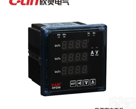 HPZ96  欣灵HPZ96<em>可编程</em>三相电力仪表<em>电流表</em><em>电压表</em> 工作电压AC220V