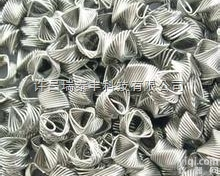 定制  河南<em>许昌</em>实验室GX散装<em>填料</em>三角螺旋<em>填料</em>玻璃弹簧<em>填料</em>拉西环<em>填料</em>