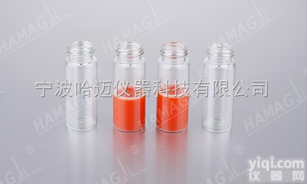 10ML  样品瓶 进样瓶顶空瓶<em>玻璃瓶</em>采样瓶小瓶 盖垫/黑色盖+PTFE垫