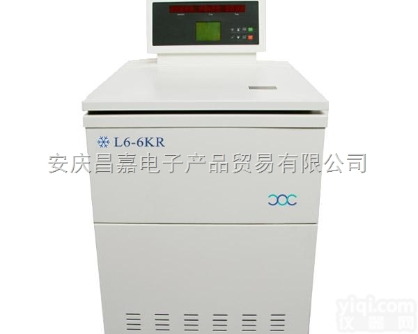 L6-6KR 大容量低速冷冻<em>离心机</em>、6500rpm、6×<em>10</em>...