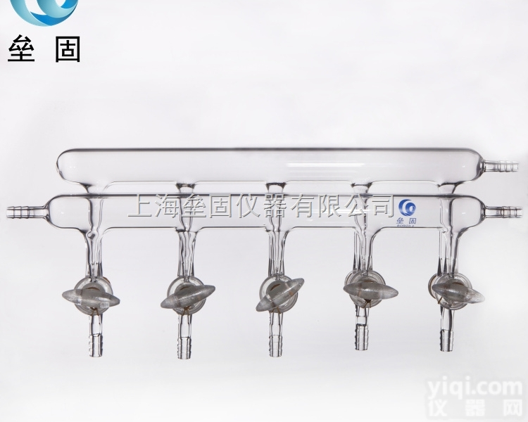 垒固 <em>双排</em>气体分配器 <em>玻璃</em>活塞 <em>玻璃</em>分配管 高硼硅<em>玻璃</em>