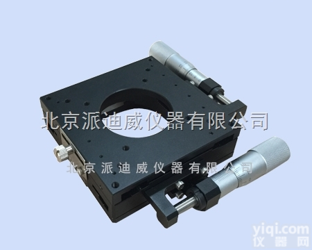 PT-XY125  PT-XY125 手动XY平移台 中空<em>平台</em> 中空<em>位移</em>台 两轴<em>平台</em>