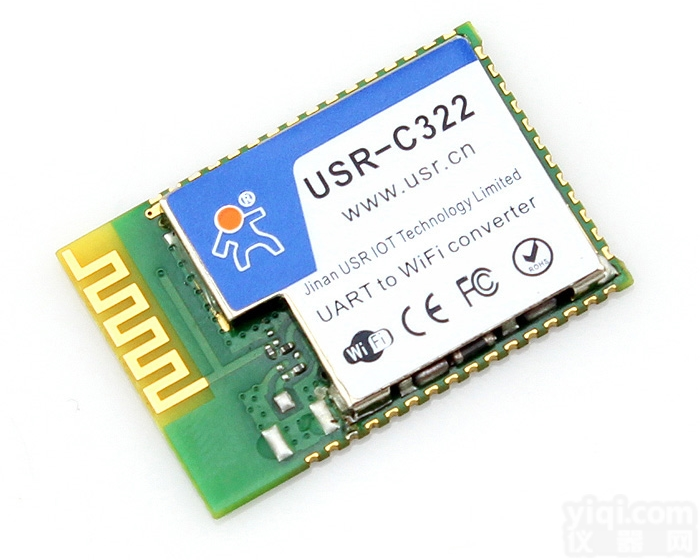 USR-C322  wifi<em>模块</em> 低功耗小体积 串口wifi<em>模块</em>