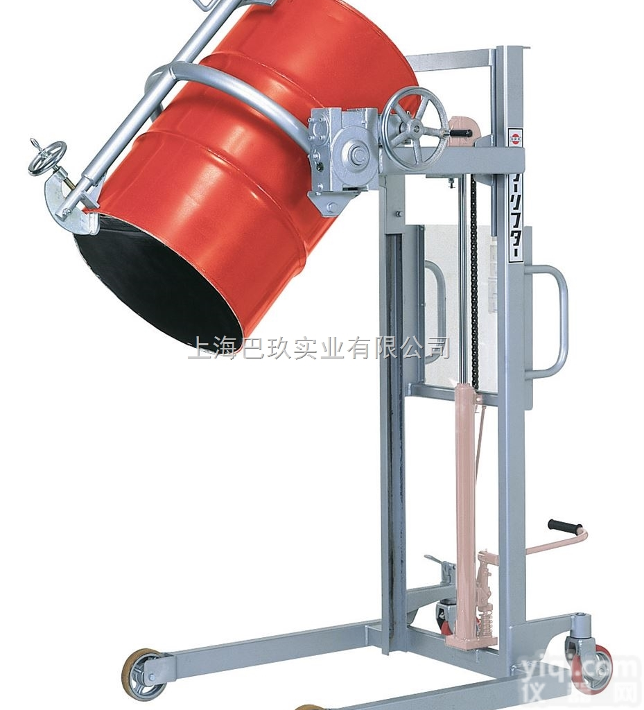 PL-H300-12DT-  拖板车 PL-H300-12DT-<em>油桶</em><em>倾倒</em>车  <em>上海</em>巴玖暑期厂家直销