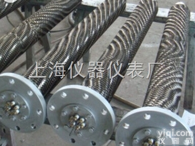 HRY带<em>翅片</em><em>护套</em>式电加热器