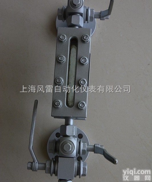 SG49W  <em>上海</em><em>风雷</em>双色锅炉<em>水位计</em> SG49W 法兰连接 带灯