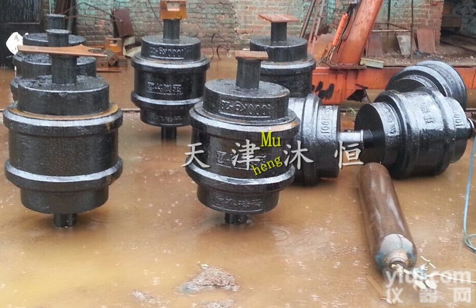 <em>计量局</em>检衡车<em>配重</em>1吨圆滚式砝码