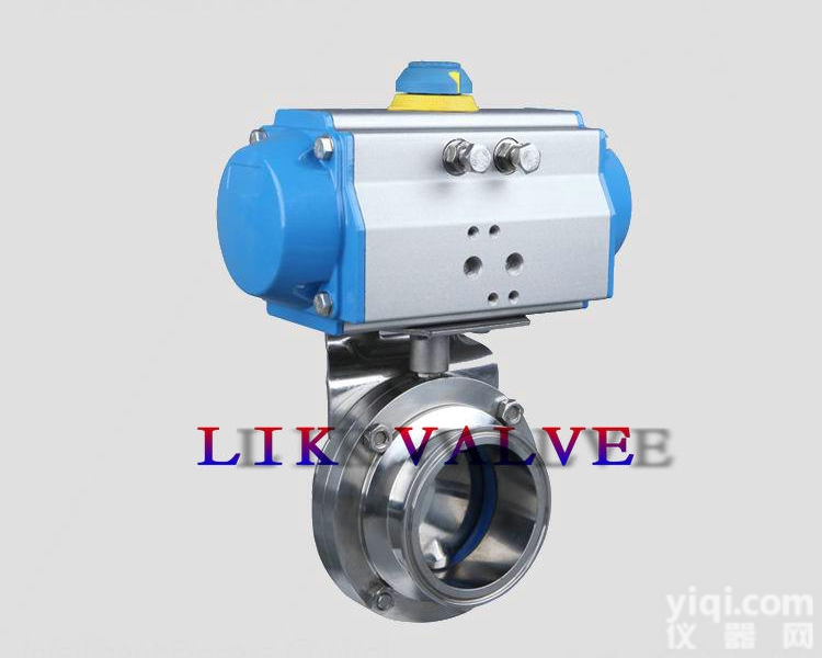 进口<em>食品级</em>气动<em>蝶阀</em>