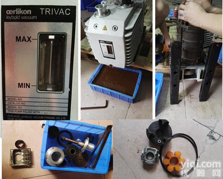 D16C  <em>德国LEYBOLD莱宝真空泵</em>维修漏油