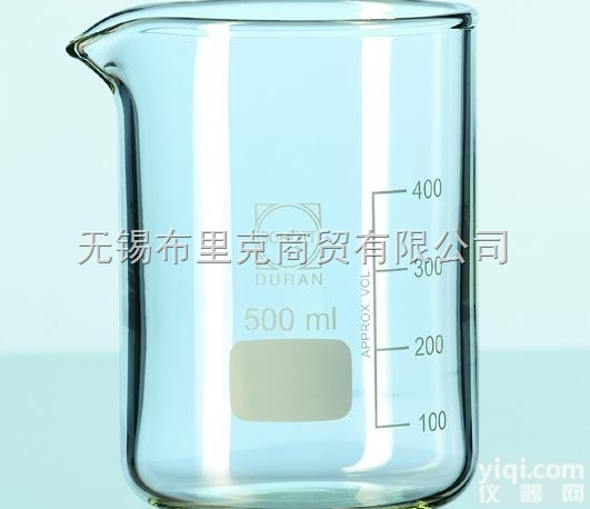 德国SCHOTT DURAN肖特杜安DURAN <em>厚壁</em><em>烧杯</em>/加厚<em>烧杯</em>
