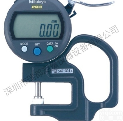 日本原装进口<em>三丰</em>MITUTOYO<em>数显</em><em>厚度</em>表547-301