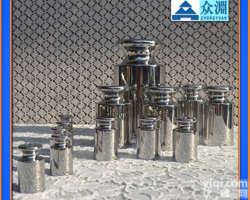 <em>圆柱形</em><em>不锈钢</em><em>砝码</em>，20kg<em>不锈钢</em><em>砝码</em>（e2等级）