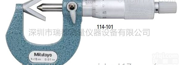 <em>日本</em>MITUTOYO<em>三丰</em>刻度千分尺114-101 <em>特价销售</em>