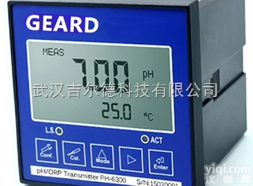 PH-6300  GEARD 在线<em>酸度计</em> PH-6300<em>变送器</em>