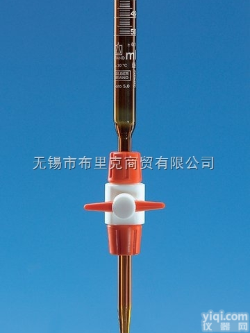 <em>普兰德</em>SILBERBRAND<em>棕色</em>玻璃组装式<em>滴定管</em>