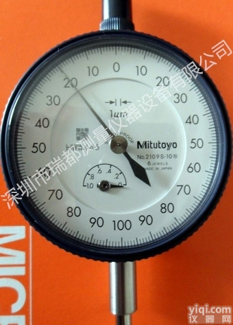 日本<em>原装进口</em>三丰MITUTOYO<em>指针</em>式百分表2109S-10