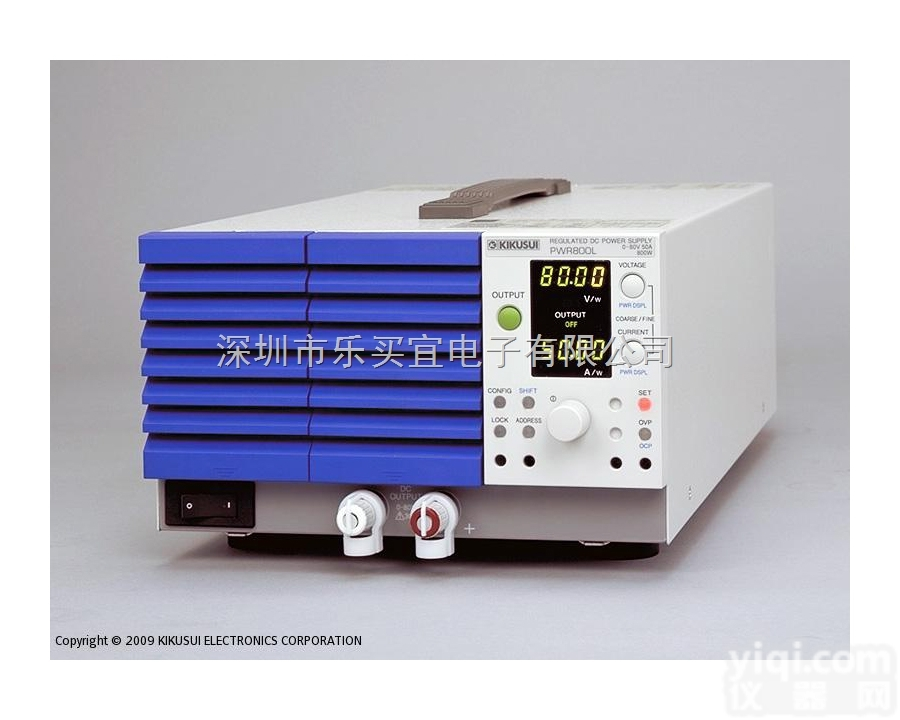 PWR800M  日本<em>菊水</em> PWR800M 宽量程直流<em>稳定化</em>电源