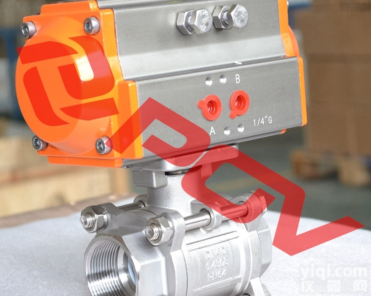 Q641F  气动三<em>片式</em>内螺纹<em>碳钢</em><em>球阀</em>