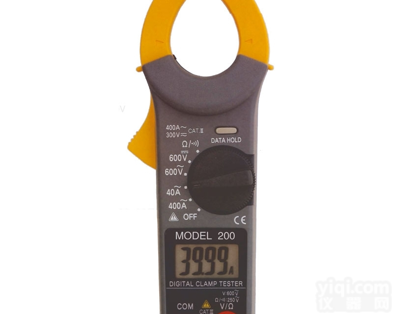 KEWSNAP <em>200</em>  数字交直流<em>钳形表</em>/钳形<em>电流表</em>