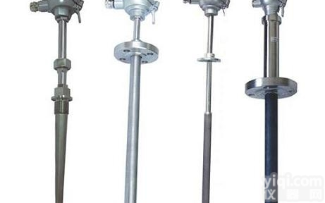 WRN-230<em>耐磨</em><em>热电偶</em>/K型,<em>铠装</em>,插深l=300mm，<em>耐磨</em>管长度3...