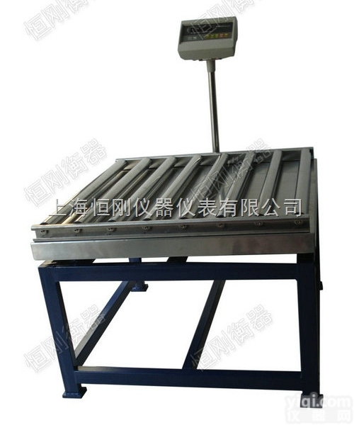 120千克<em>滚筒</em><em>皮带</em>秤 <em>滚筒</em>输送电子秤定做