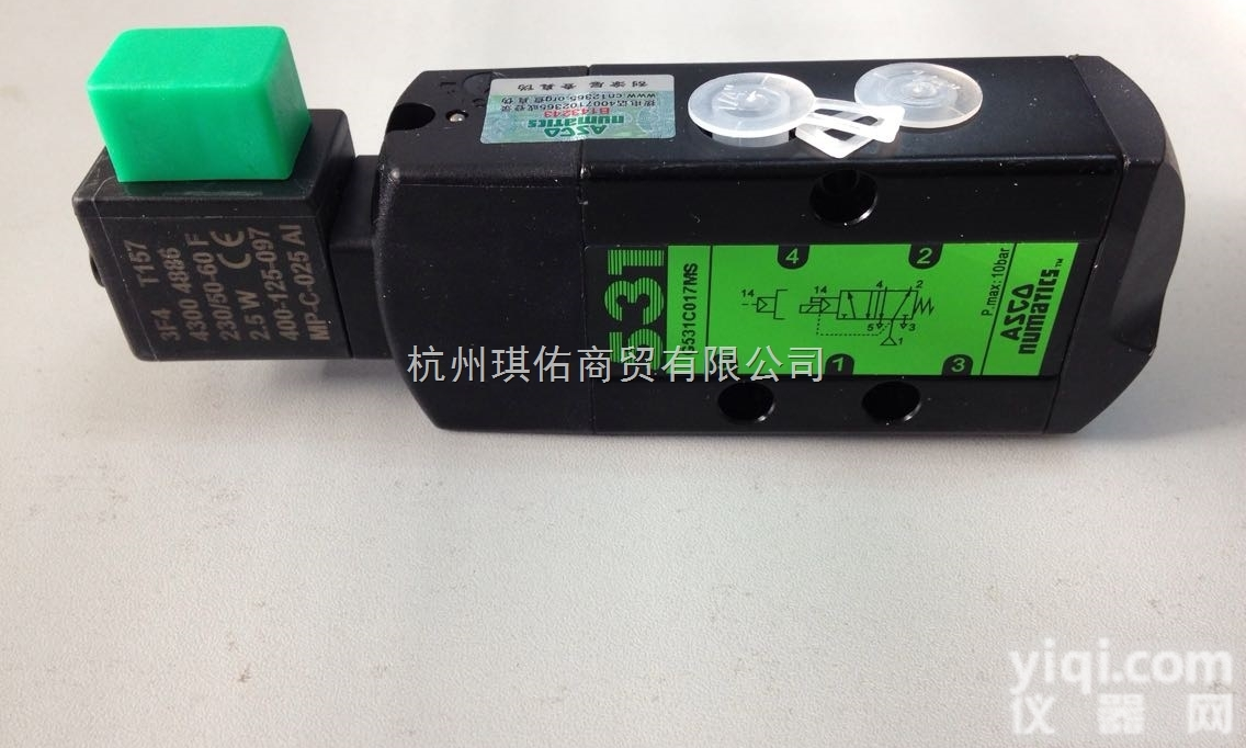 美国ASCO五通<em>电磁阀</em><em>EF8320G186</em>，ASCO<em>电磁阀</em>国内特价