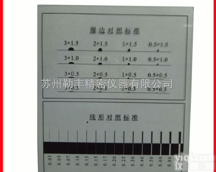 专业定制污点<em>测量点</em>线规菲林卡LF-16