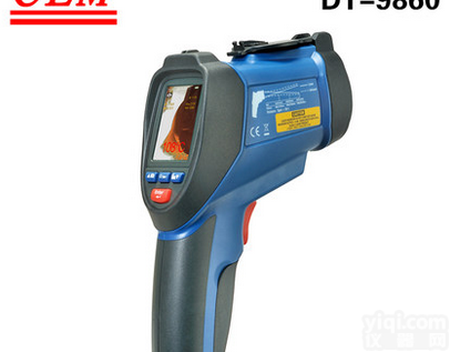 CEM华盛高温红外线<em>测温仪</em> <em>工业级</em>高精度测温枪电子温度计 DT-986...