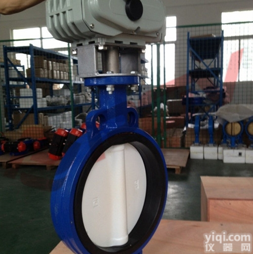 D971F46  <em>对夹式</em>衬氟<em>电动蝶阀</em>