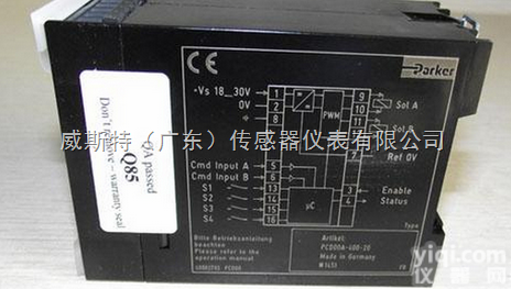 原装<em>美国</em><em>派克</em>parker<em>放大器</em>