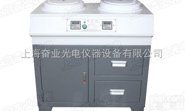 PG-2DA 型无级变速金相试样<em>抛光机</em>/柜式双盘无级<em>调速</em>金相<em>抛光机</em>