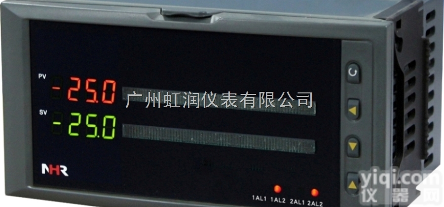 虹润推出NHR-5200<em>系列</em>双回路<em>数字显示</em>控制仪，虹润数显表