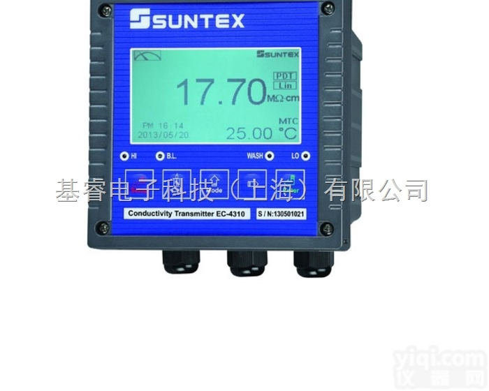 SUNTEX上泰<em>仪器</em>EC-431/8-2410<em>智能型</em><em>变送器</em> 具盐度功能