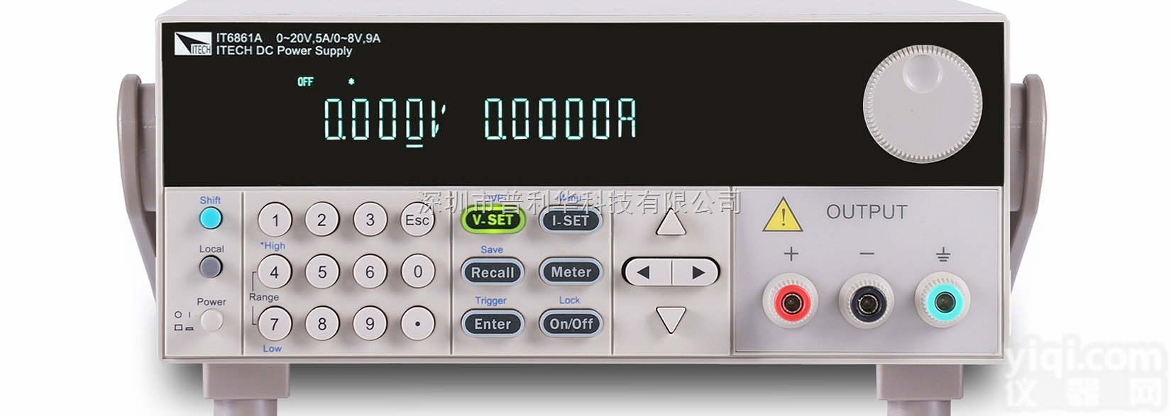 <em>艾德</em><em>克斯</em><em>IT6863A</em>双范围可编程电源