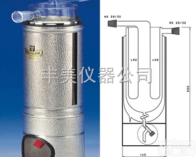带底部放液口的<em>冷阱杜瓦瓶</em>