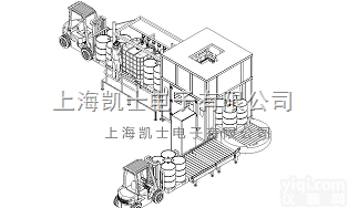 四桶位200L<em>灌装机</em>1000kg<em>灌装机</em>自动上盖<em>压盖</em> 多桶位<em>灌装机</em>旋转式...