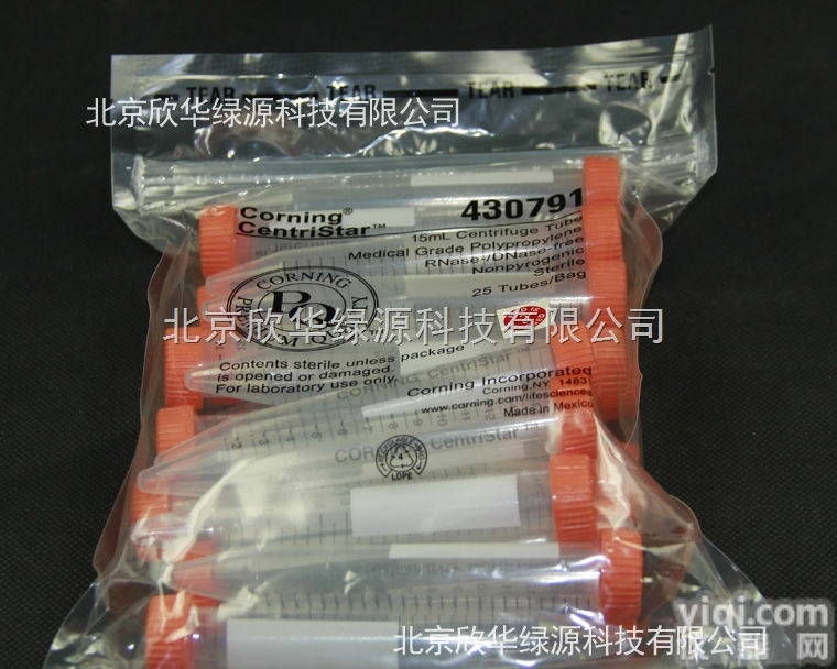 430791  15ml<em>离心管</em> 不带<em>泡沫</em>   康宁