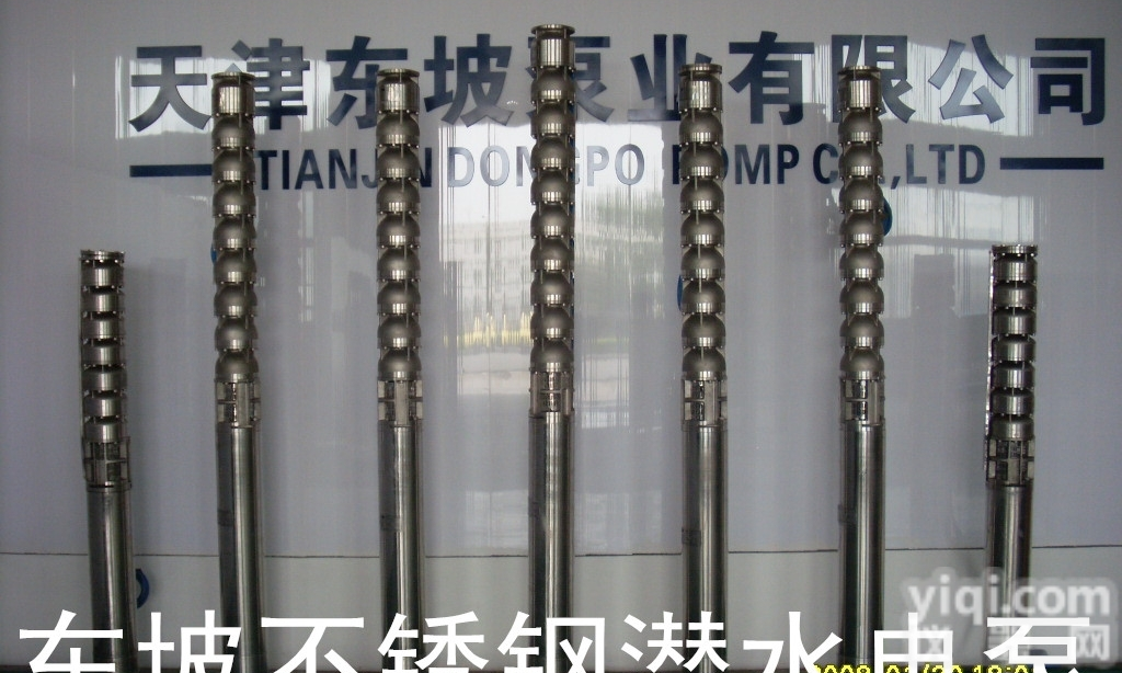 <em>QJ  不锈钢潜水泵</em>-天津东坡不锈钢潜水泵