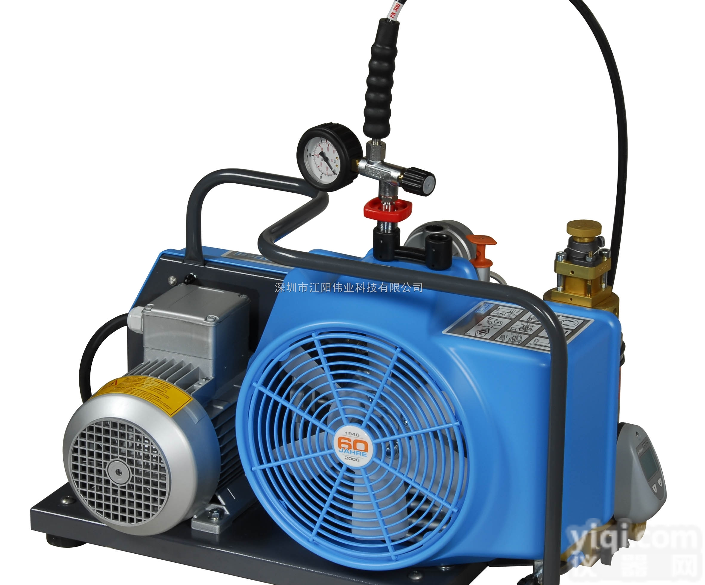 JUNIOR II  德国宝华BAUER 呼吸空气<em>压缩机</em>JUNIOR II 潜水<em>专用</em>空气压缩...