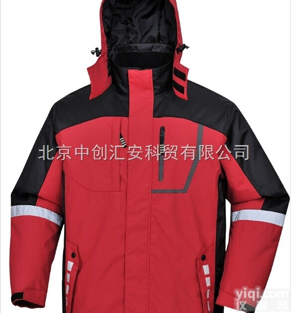 <em>雷克兰</em>BR11红黑色反光条<em>防寒服</em>