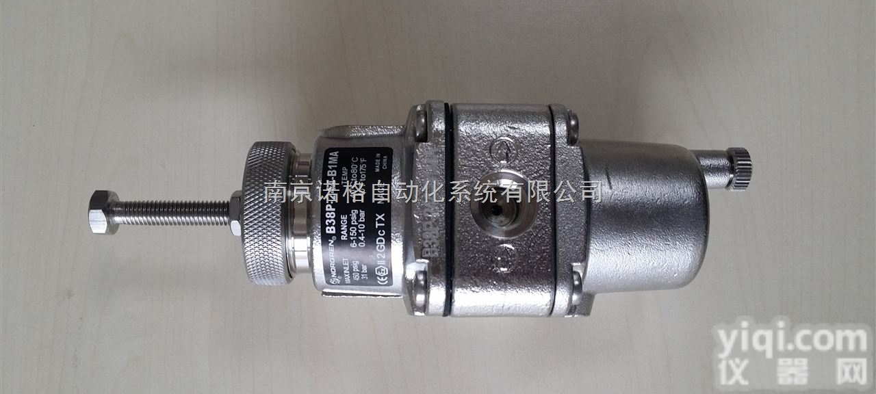 B38P-244-B1MA  NORGREN<em>诺冠</em>不锈钢过滤<em>减压阀</em>B38P-244-B1MA 现货特价...